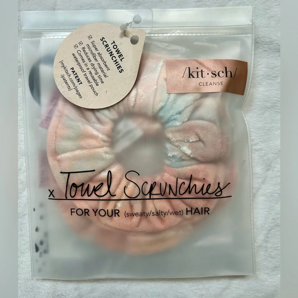Kitsch Microfiber Towel Scrunchies 2-pack - Picture 1 of 3